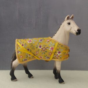 Couverture coton "Soleil Fleuri"